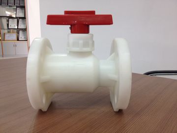 Robinet à tournant sphérique en plastique de forme du robinet à tournant sphérique CPVC Boddily, DN15-DN300