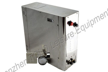 Générateur de vapeur de sauna de 3 phases 16kw 400v avec le rinçage automatique imperméable de panneau de commande pendant le drain