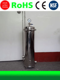 Boîtier de crépine de cartouche filtrante de boîtier de crépine de l'eau de l'acier inoxydable 304 20Inch