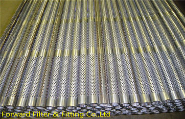 Le silencieux central a perforé l'acier inoxydable de tuyauterie en métal, filtration/tubes de séparation