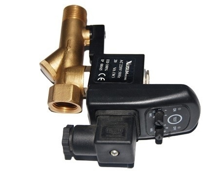 Soupape de vidange automatique électrique de compresseur d'air de pouce de 1/2 avec la manière 220V de la position 2 de la minuterie 2