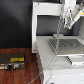 Machine de distribution de double colle automatique de bureau du liquide XYZ-3/ab pneumatique distribuant Robat