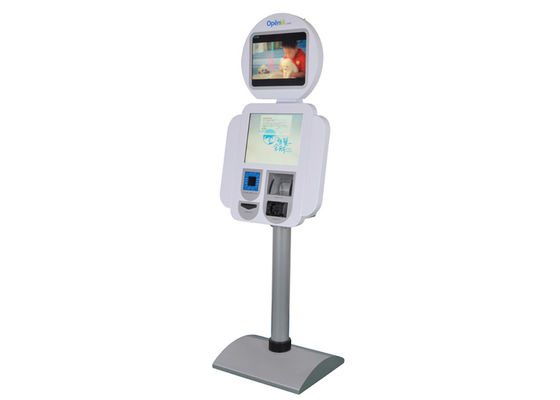 Kiosques de multimédia de forme de robot, scanner de code à barres et téléphone S802