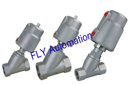 2000 a fileté le déclencheur pneumatique intégré par valve de Seat PPS d'angle de manière du port 2/2