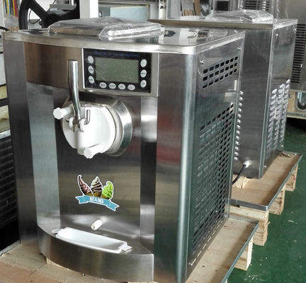 La saveur simple de mini d'acier inoxydable machine de crème glacée distribuent sans interruption