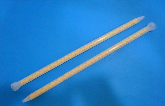 Bec statique de distribution époxyde de mélangeur de buse de mélange d'industrie long de tube époxyde de Pom