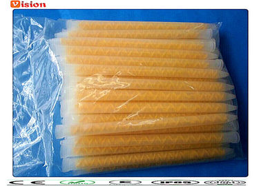 mélangeur statique de jaune rond de bouche de me/ms 13-24, tube de mélange, buse de mélange en plastique