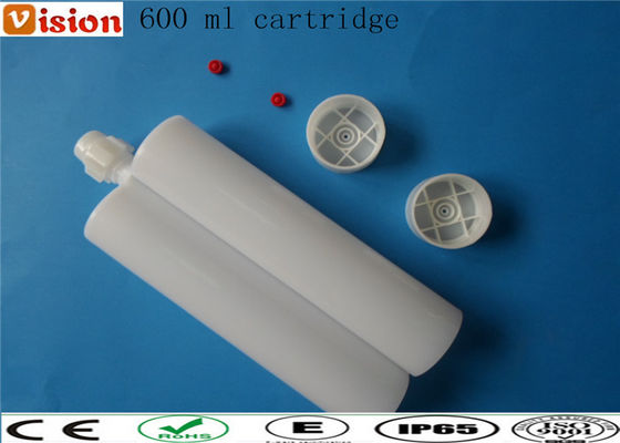L'ab collent la cartouche 600 ml deux parts de cartouche, cartouche jumelle, cartouche d'ab