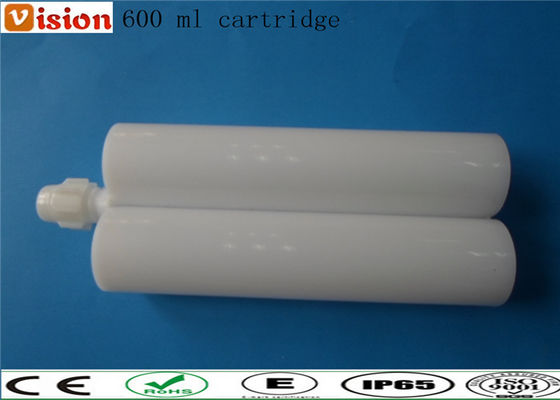 L'ab collent la cartouche 600 ml deux parts de cartouche, cartouche jumelle, cartouche d'ab