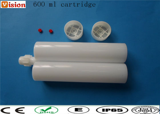 L'ab collent la cartouche 600 ml deux parts de cartouche, cartouche jumelle, cartouche d'ab