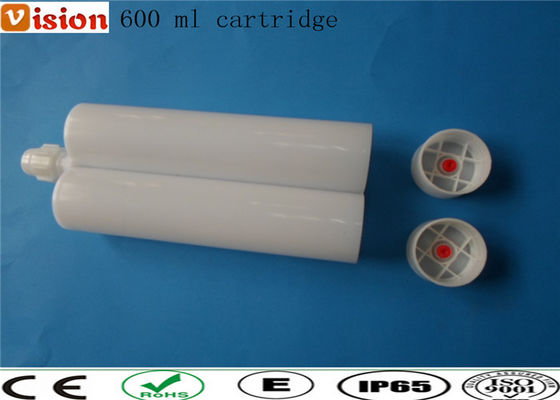 L'ab collent la cartouche 600 ml deux parts de cartouche, cartouche jumelle, cartouche d'ab