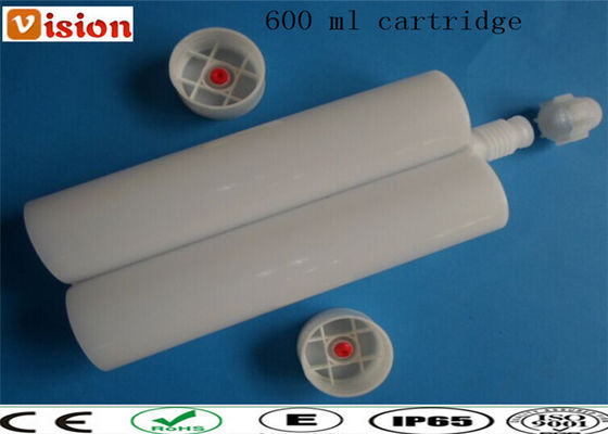 L'ab collent la cartouche 600 ml deux parts de cartouche, cartouche jumelle, cartouche d'ab