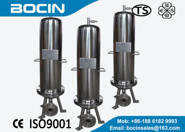 Boîtier de crépine de cartouche d'acier inoxydable avec les éléments multi de cartouche