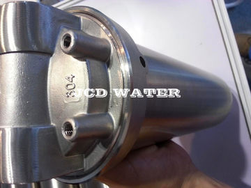 Boîtier de crépine clair non-toxique de cartouche de l'eau pour la préfiltration industrielle