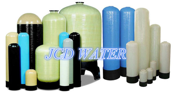 Logement vertical de membrane de RO du plastique FRP pour domestique, traitement d'eau de mer