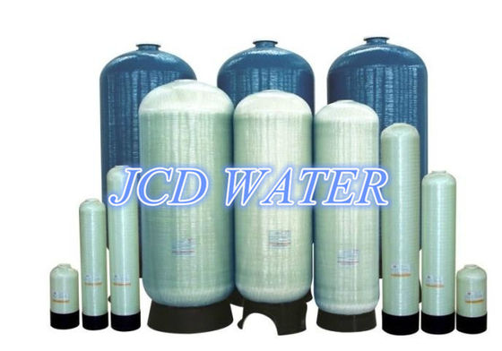 Logement vertical de membrane de RO du plastique FRP pour domestique, traitement d'eau de mer