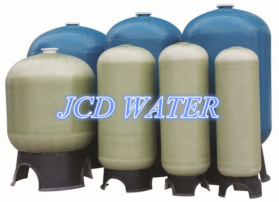 Logement vertical de membrane de RO du plastique FRP pour domestique, traitement d'eau de mer