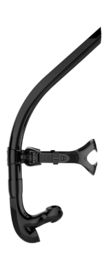 Unité centrale noire et rouge adulte nageant Snorkle avec l'embouchure de silicone pour la formation de nageur