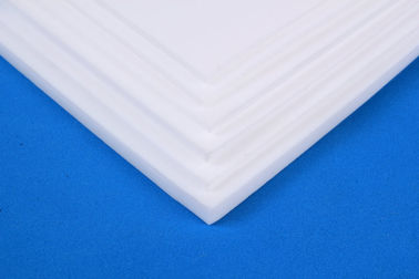 Feuille blanche de téflon de PTFE réutilisée, poly tétra éthylène de Fluoro