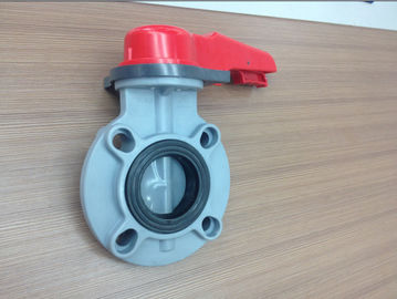 Déclencheur électrique 2" ~20" de pp/FRPP de vanne papillon de connexion en plastique de gaufrette