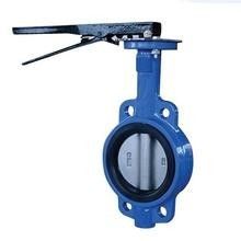 Vannes papillon posées par métal de fonte avec l'actionneur pneumatique D373H-10K